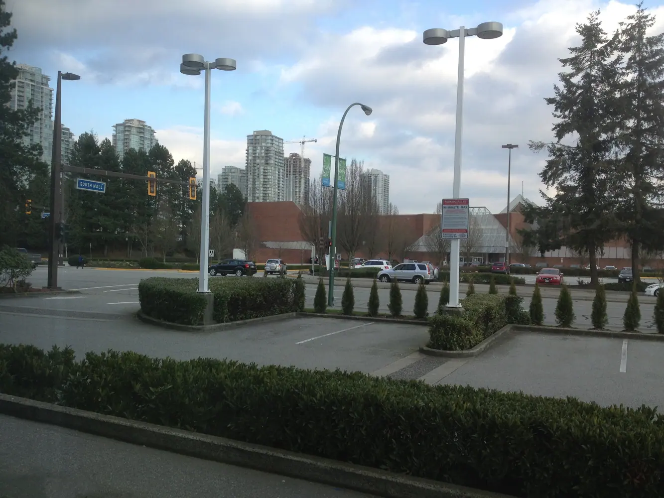 View of Coquitlam and its surrounding area in British Columbia